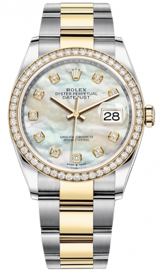 126283RBR MOP Diamond Oyster