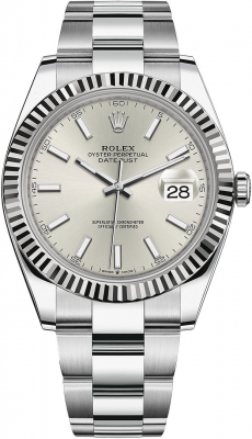 126334 Silver Index Oyster