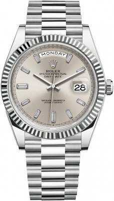 228236 Silver Baguette