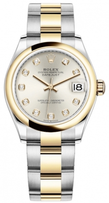 278243 Silver Diamond Oyster