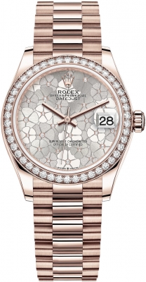 278285rbr Silver Floral President