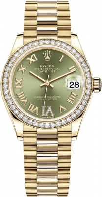 278288RBR Olive Green Roman VI President