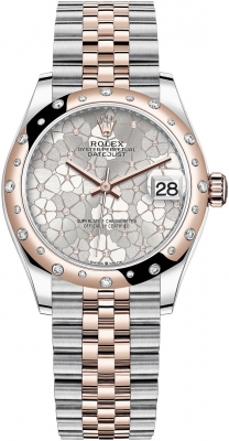 278341rbr Silver Floral Jubilee