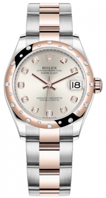 278341rbr Silver Diamond Oyster