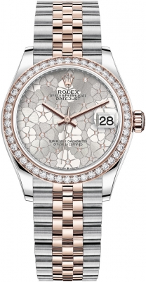 278381rbr Silver Floral Jubilee