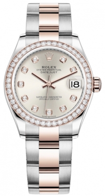 278381rbr Silver Diamond Oyster