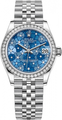 278384rbr Azzurro Blue Floral Jubilee