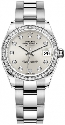 278384rbr Silver Diamond Oyster