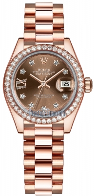 279135RBR Chocolate 17 Diamond President