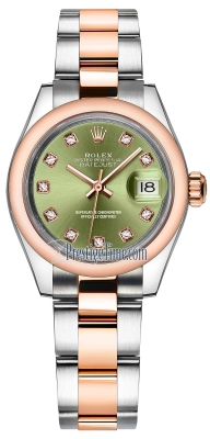 279161 Olive Green Diamond Oyster