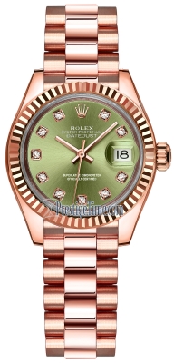 279175 Olive Green Diamond President