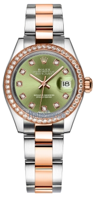 279381RBR Olive Green Diamond Oyster