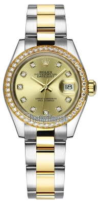279383RBR Champagne Diamond Oyster