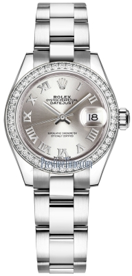 279384RBR Silver Roman Oyster