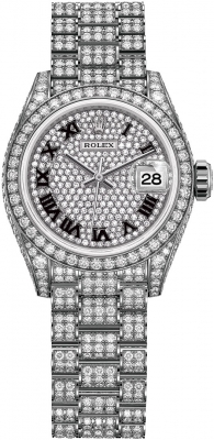 279459rbr Pave Black Roman President