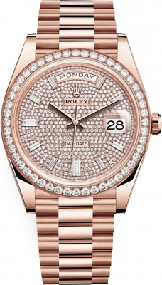 228345RBR Pave Baguette