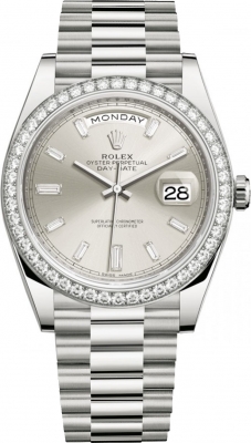 228349RBR Silver Baguette