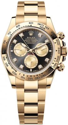 126508 Bright Black Golden Diamond