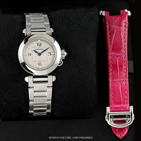 Pre-owned Cartier Pasha Quartz 30mm WSPA0021
